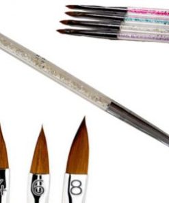 Acryl Pinsel mit Strass Gr. 4