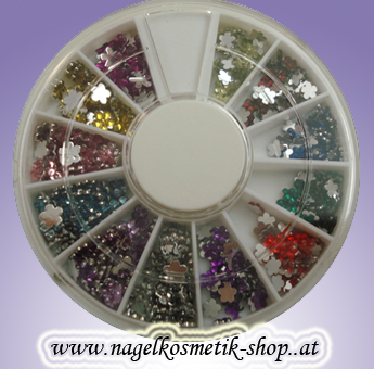Strass - Steine Blume