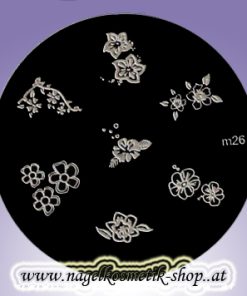 Nail Art Stamping Schablone M 26