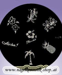 Nail Art Stamping Schablone M 29