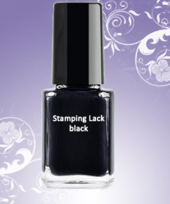 Nail Stamping Special Lack 15ml Schwarz