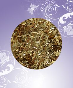 Glitter Fäden Gold F7