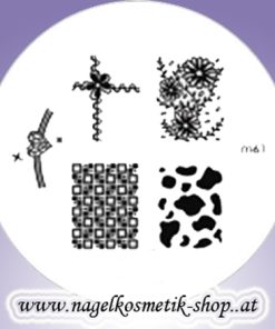Nail Art Stamping Schablone M 61