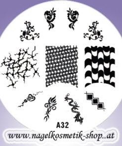 Stamping Schablone  A-32