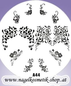 Stamping Schablone  A-44