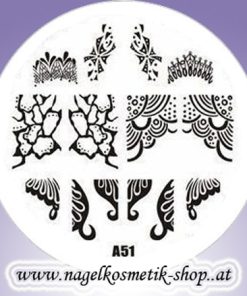 Stamping Schablone  A-51