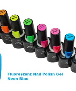 Fluorescent Gel-Lack 10ml Neon Blau