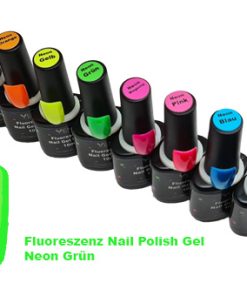 Fluorescent Gel-Lack 10ml Neon Grün