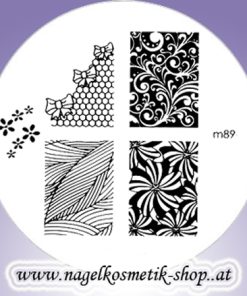 Nail Art Stamping Schablone M 89