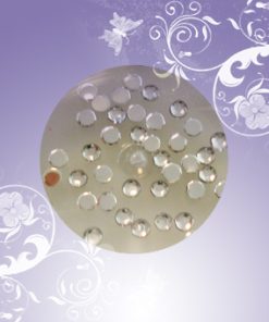 Strass -Steine in Dose Rund