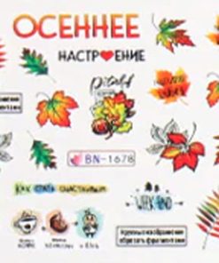 Wasser Transfer Sticker BN-1679