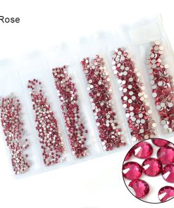 Crystal Strasssteine -Rose