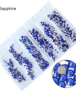 Crystal Strasssteine -Sapphire