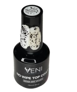 15ml Top-Coat ohne Schwitzschicht black flakes