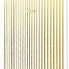 Sticker 3D Stripes-Gold